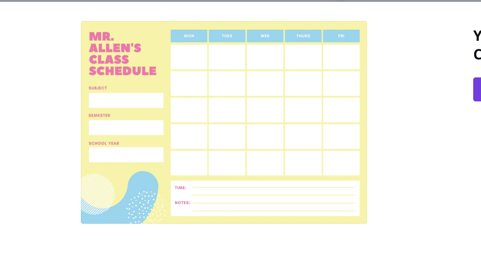 how-can-i-create-a-class-schedule